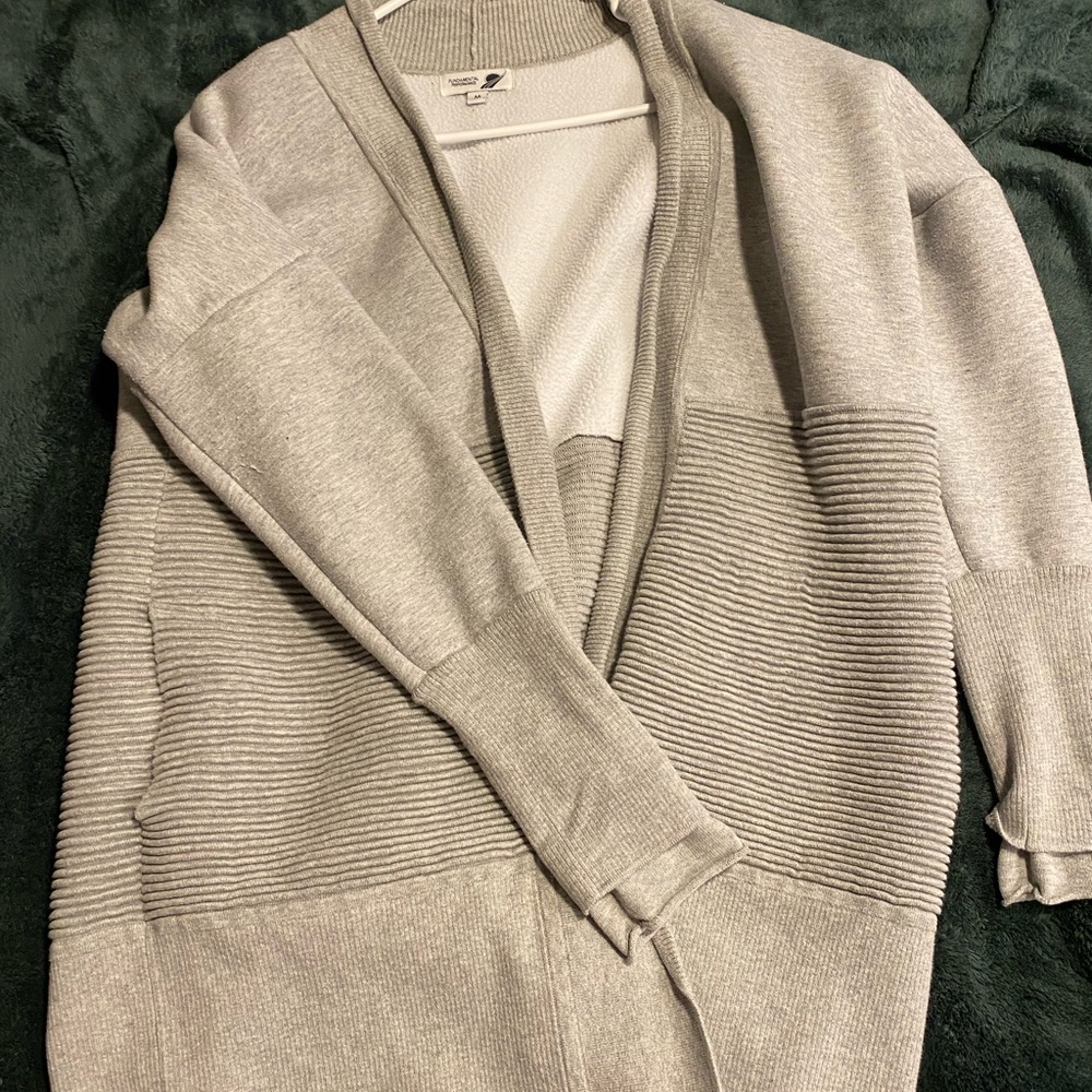 Fundamental performance cardigan
